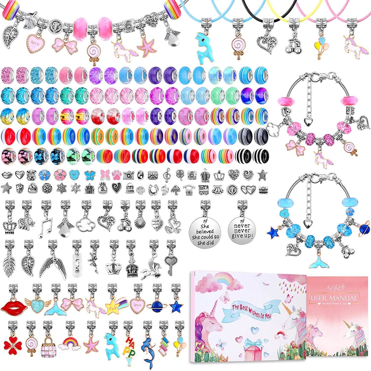 Jewelry Making For Teens - Charm Armband machen Kit DIY Schmuck