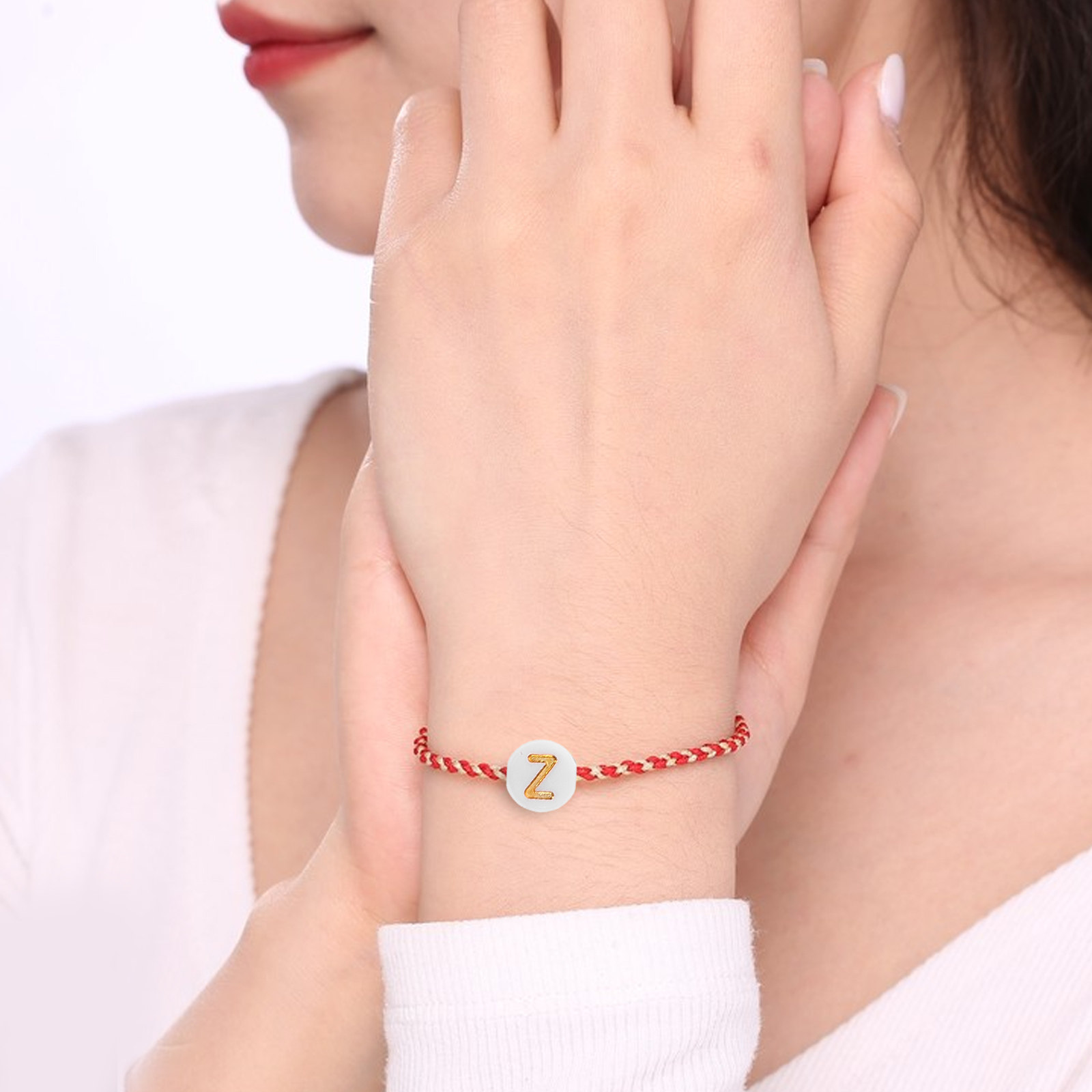 Jewelry Making For Teens - 24-Fach Alphabet-Perlen-Set Polymer-Tonperlen für Jugendliche und