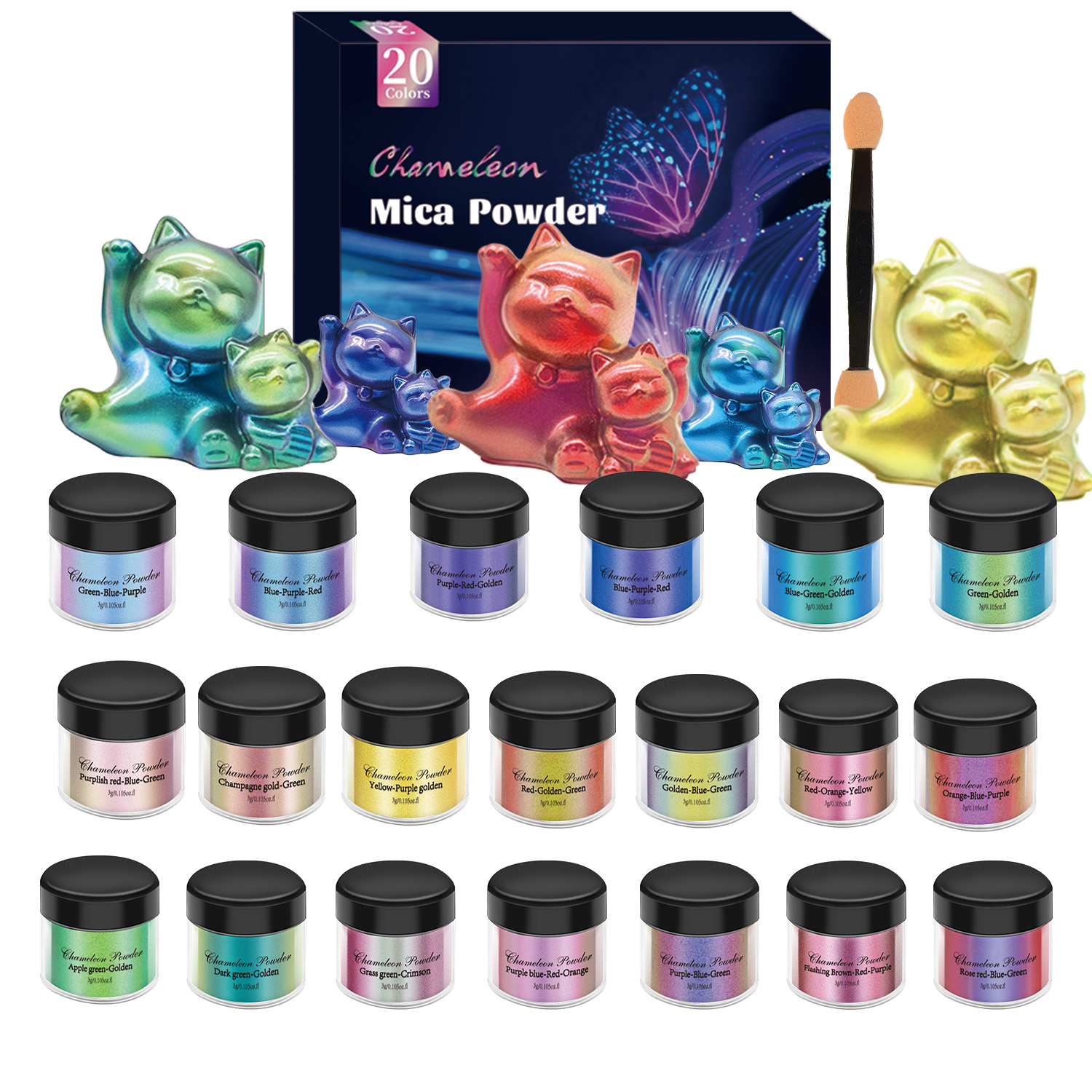 10/20 Stück Spiegel-Chamäleon- – Jewelry Making Tool Kit Bewertung und Preis