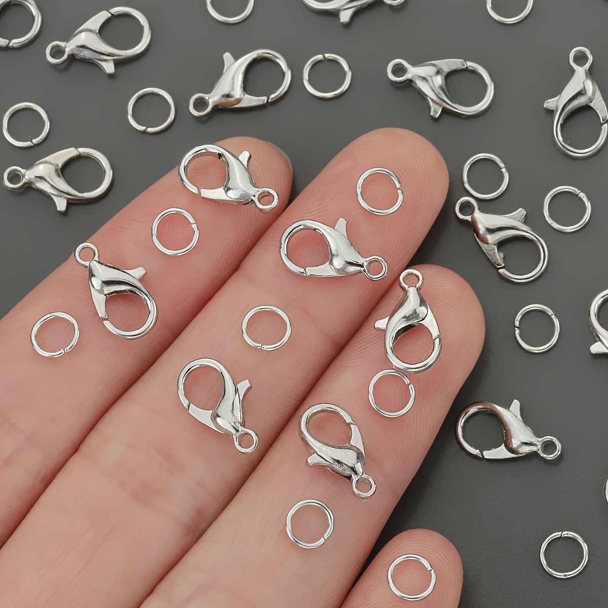 1/2/300 Stück Karabinerverschl – Jewelry Making Hoops Bewertung und Preis