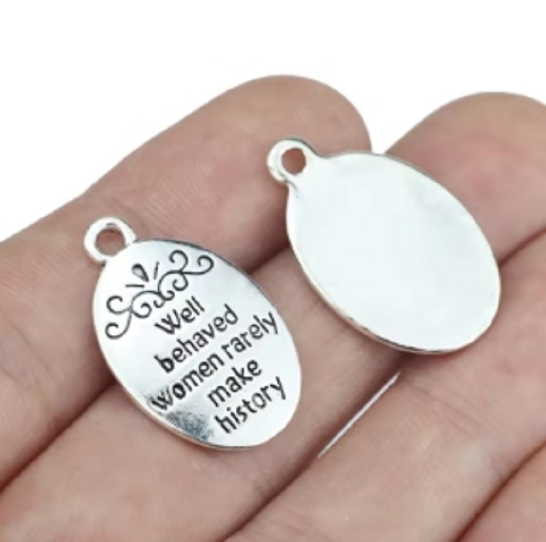10 Teile/los Oval Antik Silber – Jewelry Making History Bewertung und Preis