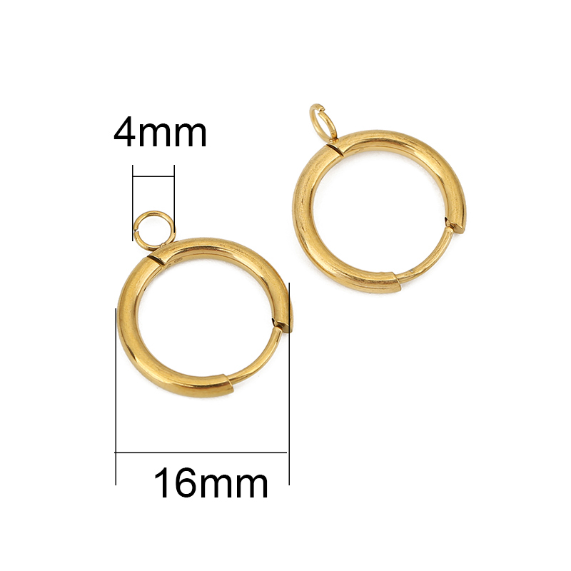 10 Stück PVD verblasst nie Ohr – Jewelry Making Yarn Bewertung und Preis