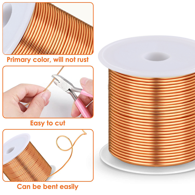 1–3 Rollen weicher Kupferdraht – Jewelry Making Yarn Bewertung und Preis