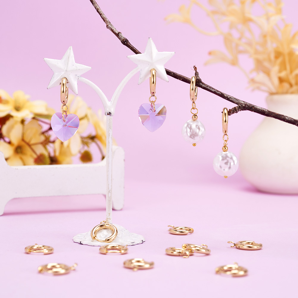 10 Stück 201 Edelstahl Huggie- – Jewelry Making Hoops Bewertung und Preis