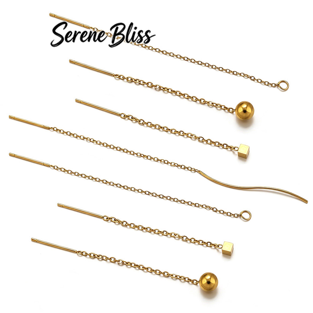 10 Stück Edelstahl Lange Ohrhä – Jewelry Making Yarn Bewertung und Preis
