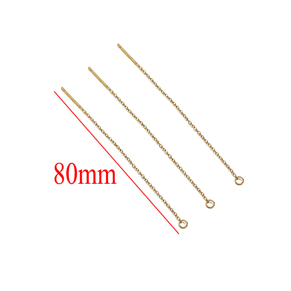 10 Stück Edelstahl Lange Ohrhä – Jewelry Making Yarn Bewertung und Preis