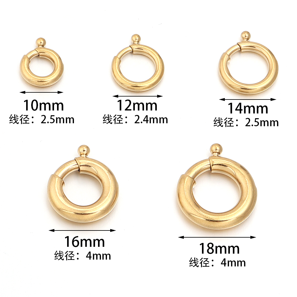 2 stücke Edelstahl Frühling Ve – Jewelry Making Hoops Bewertung und Preis