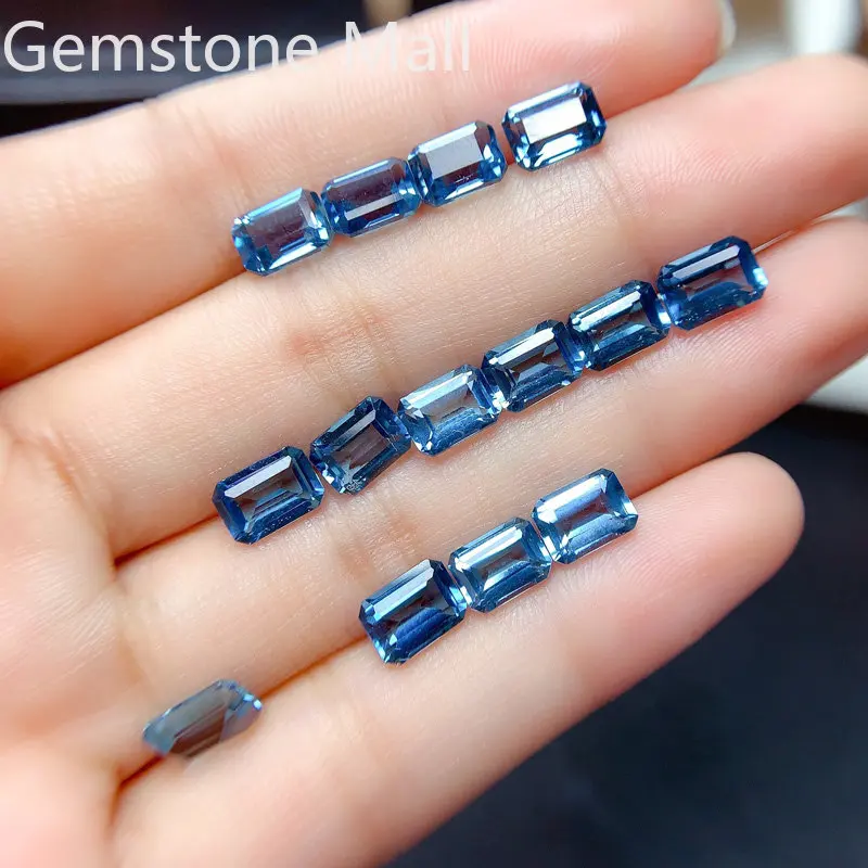 Natürlicher Topas im Smaragdsc – Jewelry Making London Bewertung und Preis