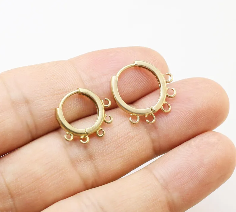 10 Stück Messing-Ohrreifen, Le – Jewelry Making Hoops Bewertung und Preis