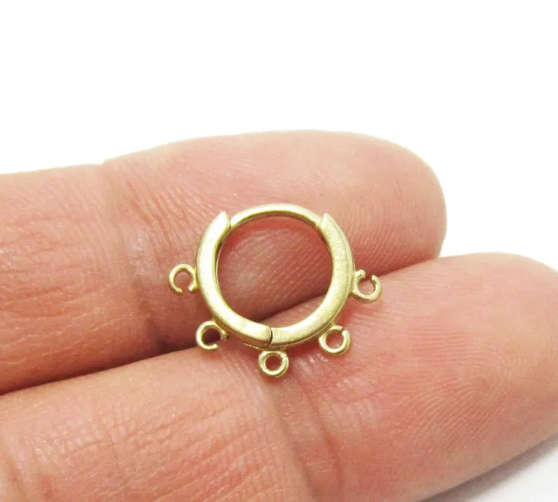 10 Stück Messing-Ohrreifen, Le – Jewelry Making Hoops Bewertung und Preis