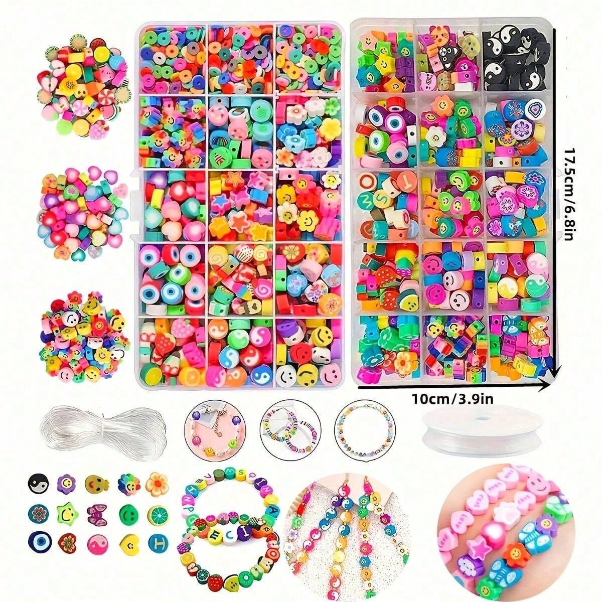 1450/1200/250 Stück Polymer Cl – Jewelry Making Yarn Bewertung und Preis