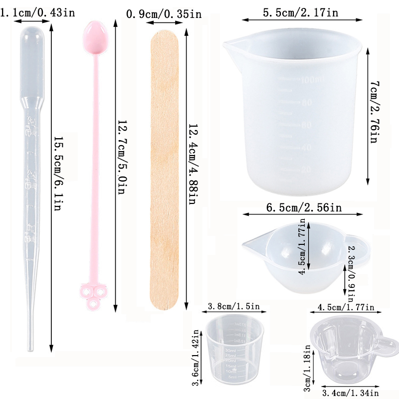 Epoxidharz-Werkzeugset, Siliko – Jewelry Making Tool Kit Bewertung und Preis