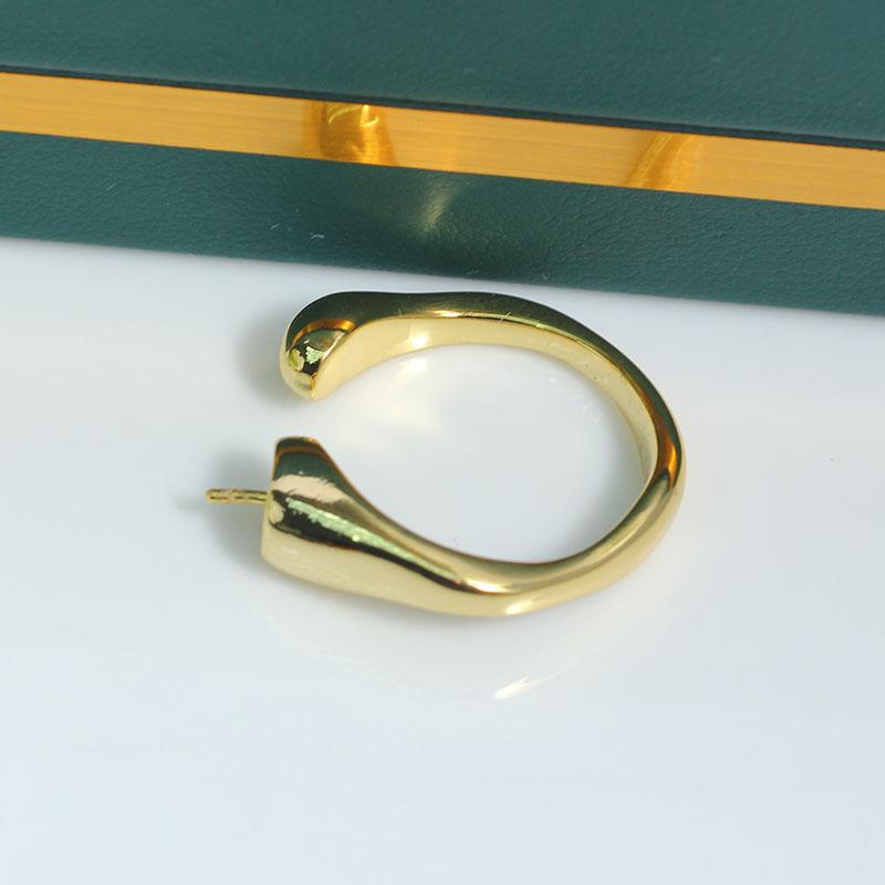 JZ044 Kupfer Vergoldeter Verst – Ring Blank Adjustable Bewertung und Preis