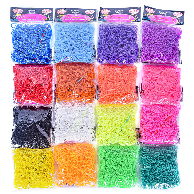 600-teiliges buntes Gummiband- – Jewelry Making Tool Kit Bewertung und Preis