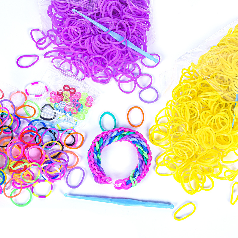 600-teiliges buntes Gummiband- – Jewelry Making Tool Kit Bewertung und Preis