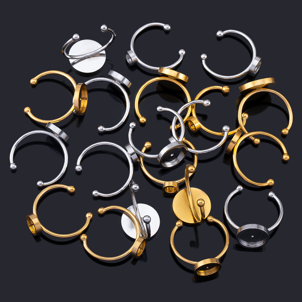 10 Stück verstellbare offene F – Ring Blank Adjustable Bewertung und Preis