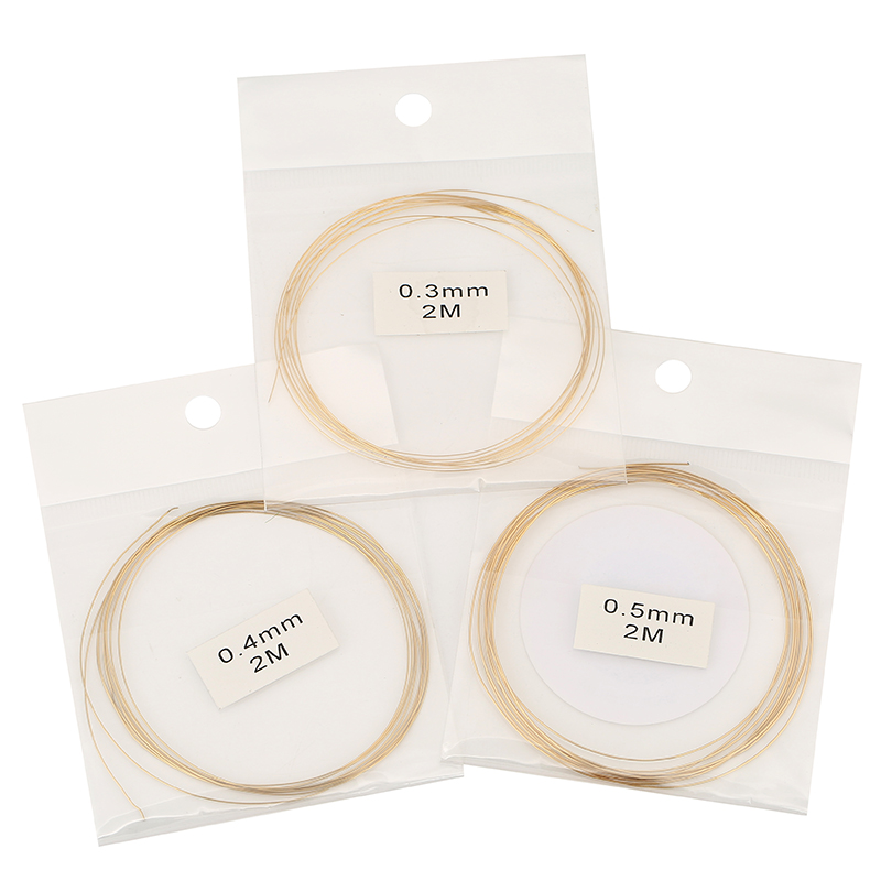 2 Meter Edelstahl 0,3 0,4 0,5  – Jewelry Making Yarn Bewertung und Preis