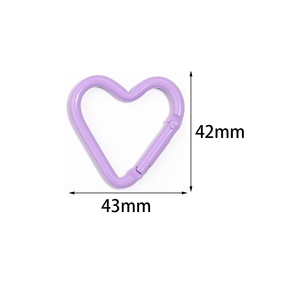 5 Stück bunte herzförmige Kara – Jewelry Making Hoops Bewertung und Preis