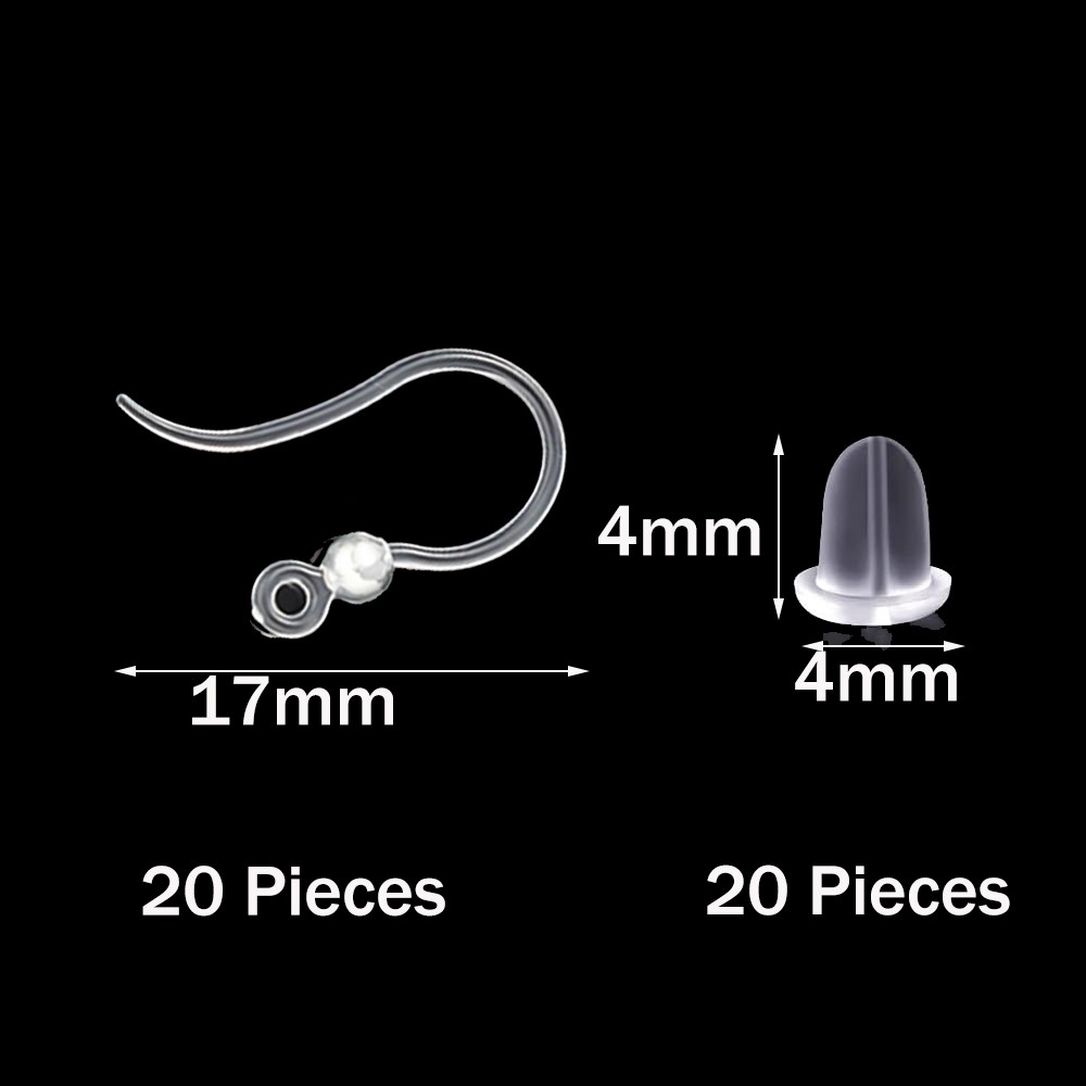 40 Stück durchsichtige Kunstst – Jewelry Making Yarn Bewertung und Preis