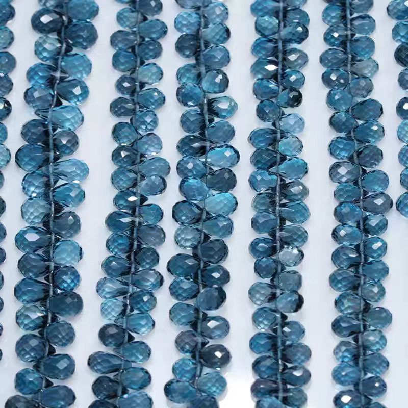 6A London Blue Topas Tropfen f – Jewelry Making London Bewertung und Preis