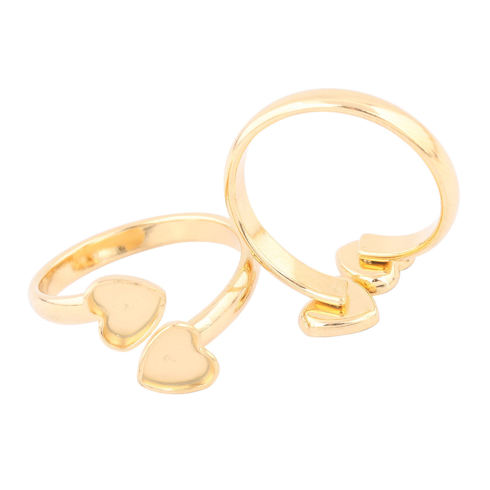 10 Stück Edelstahl vergoldet p – Ring Blank Adjustable Bewertung und Preis