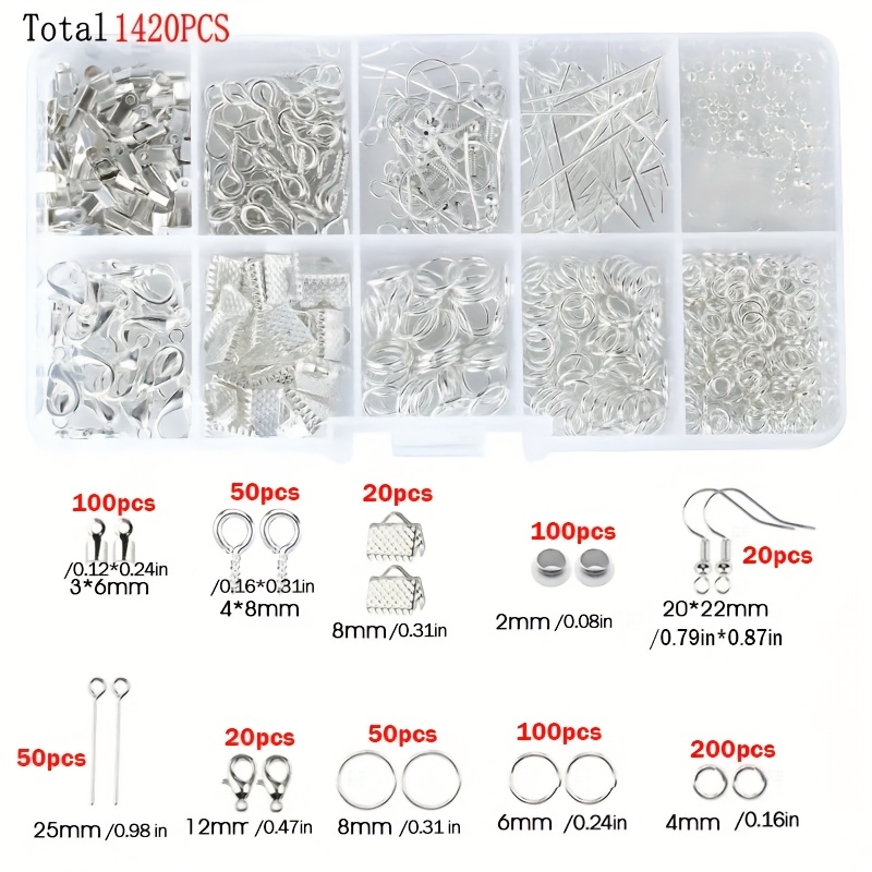 1420-teiliges Schmuckzubehör-S – Jewelry Making Tool Kit Bewertung und Preis