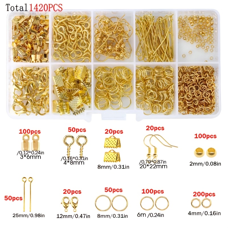 1420-teiliges Schmuckzubehör-S – Jewelry Making Tool Kit Bewertung und Preis